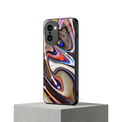 Psychedelic Marble oneplus 15r mobile cover | shockproof glass phone case