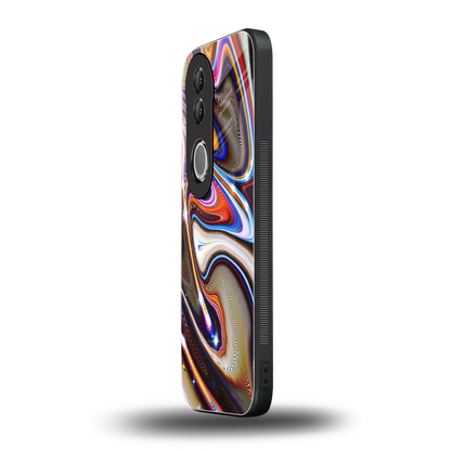 Psychedelic Marble vivo v50 mobile cover | shockproof glass phone case