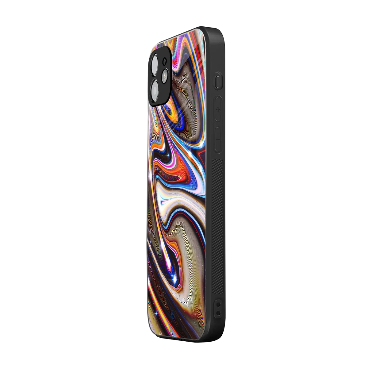 Psychedelic Marble iphone 11 mobile cover | shockproof glass phone case