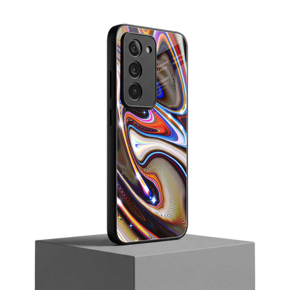 Psychedelic Marble redmi 15 5g mobile cover | shockproof glass phone case