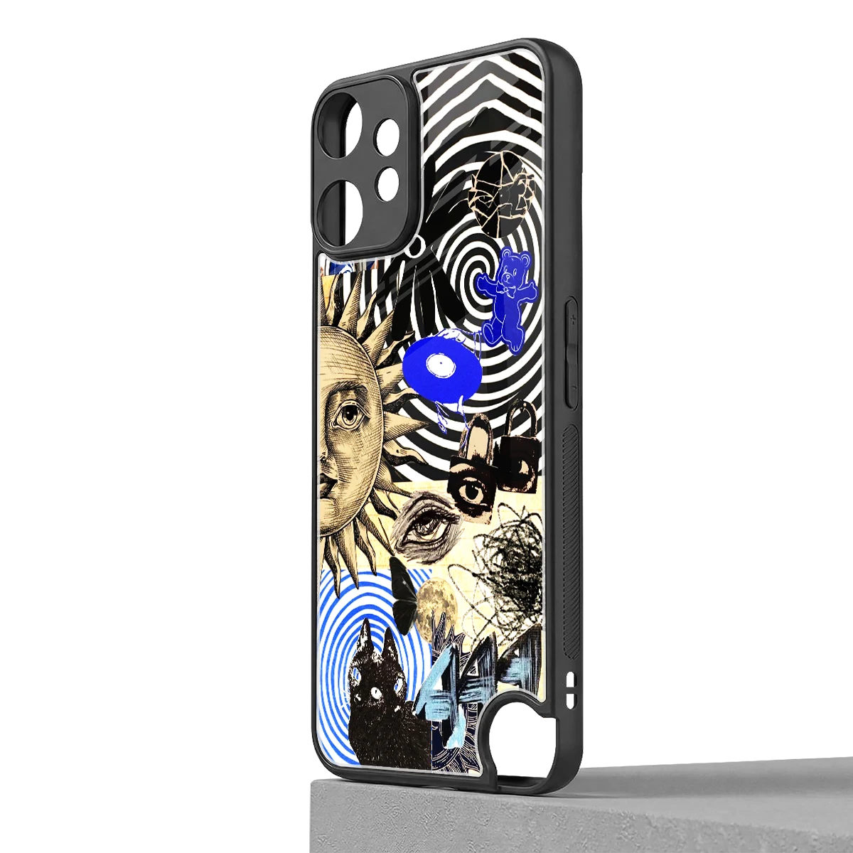 Psychedelic Vibes cmf nothing phone 2 pro mobile cover | shockproof glass phone case
