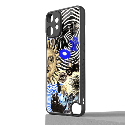 Psychedelic Vibes cmf nothing phone 2 pro mobile cover | shockproof glass phone case