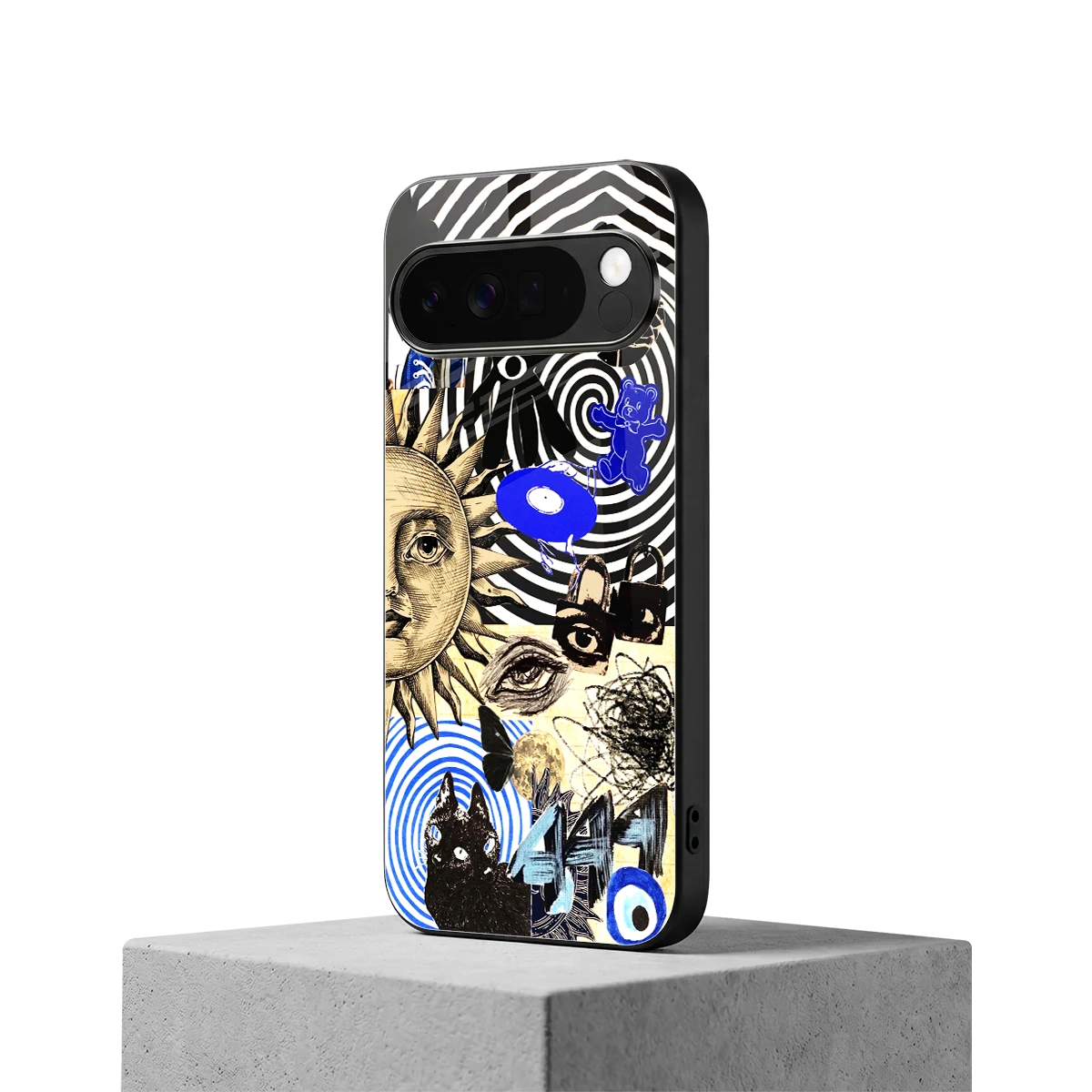 Psychedelic Vibes google pixel 10 pro xl mobile cover | shockproof glass phone case
