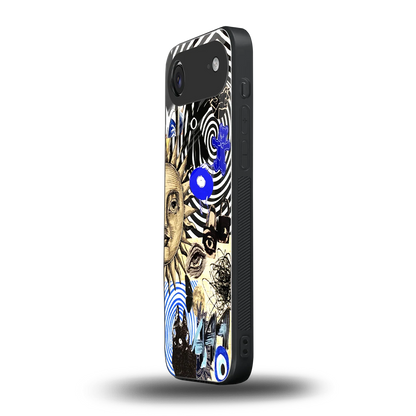 Psychedelic Vibes iphone air mobile cover | shockproof glass phone case