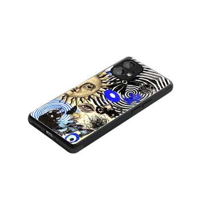 Psychedelic Vibes stylish phone case for nothing phone 1 | glossy glass and slim fit