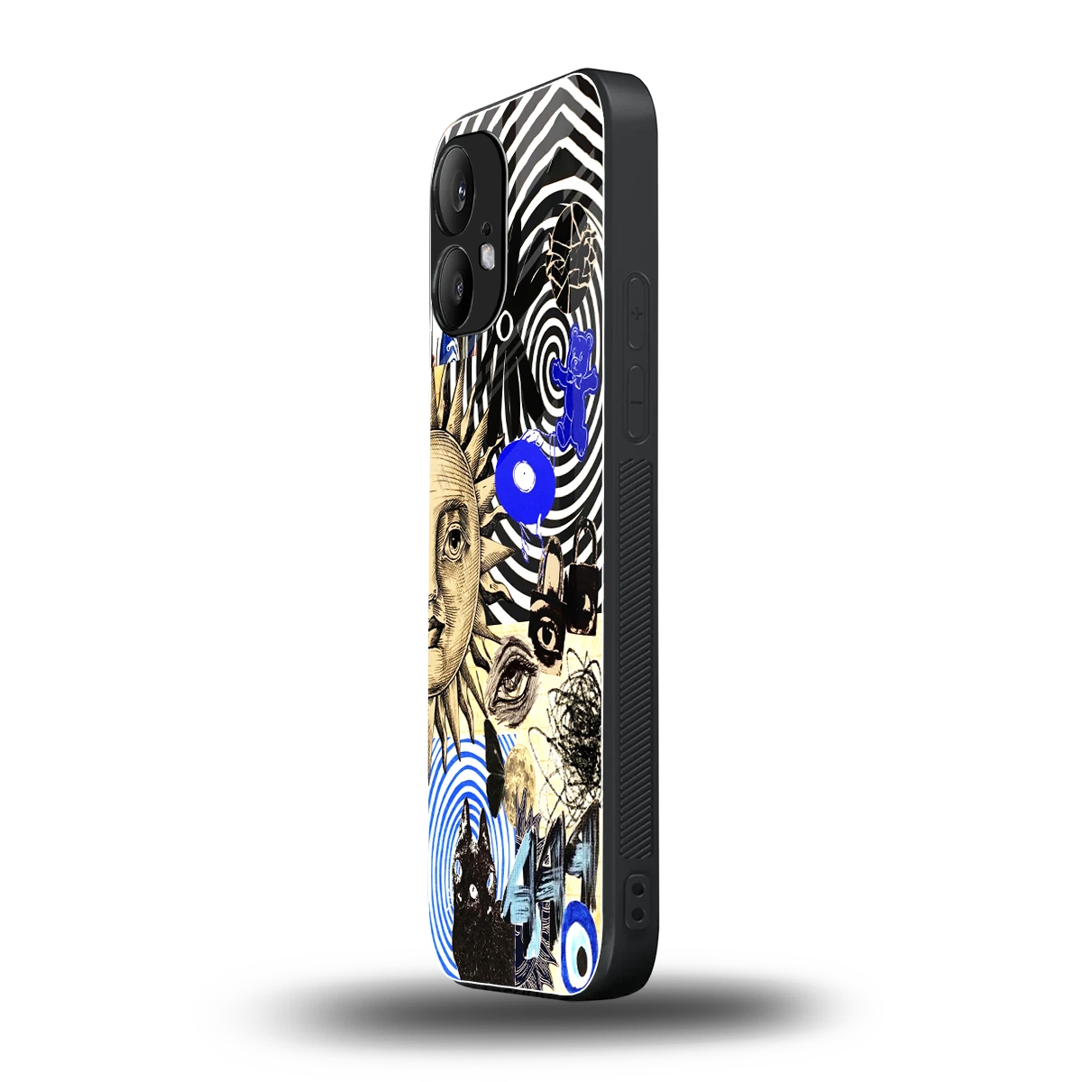 Psychedelic Vibes nothing phone 2 mobile cover | shockproof glass phone case