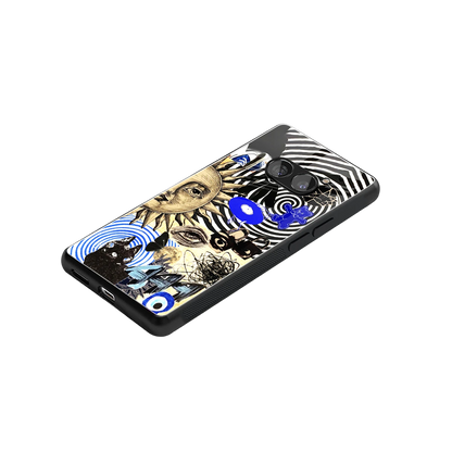 Psychedelic Vibes stylish phone case for nothing phone 2a | glossy glass and slim fit