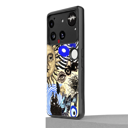 Psychedelic Vibes nothing phone 3 mobile cover | shockproof glass phone case