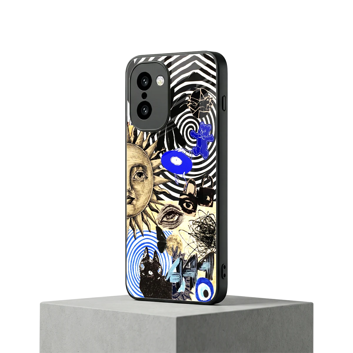 Psychedelic Vibes oneplus 15r mobile cover | shockproof glass phone case