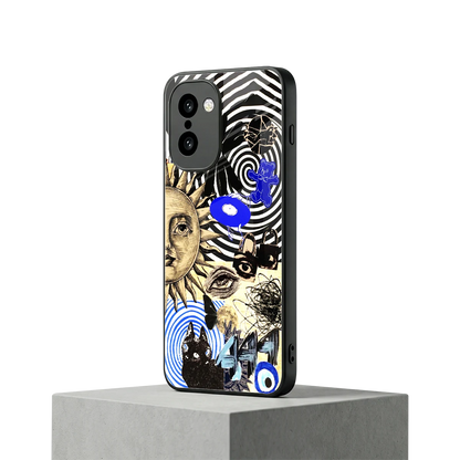 Psychedelic Vibes oneplus 15r mobile cover | shockproof glass phone case
