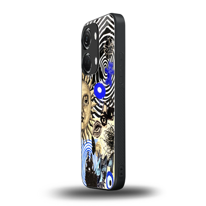Psychedelic Vibes oneplus nord 3 mobile cover | shockproof glass phone case