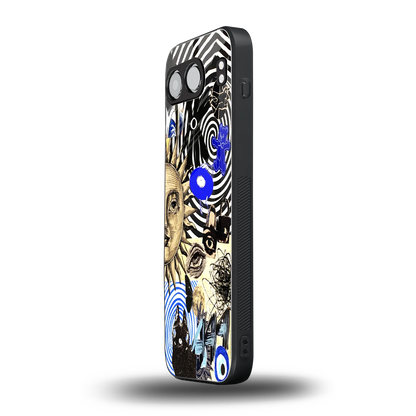 Psychedelic Vibes oneplus nord 4 mobile cover | shockproof glass phone case