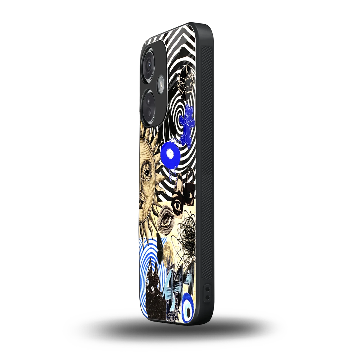 Psychedelic Vibes oneplus nord ce 3 mobile cover | shockproof glass phone case