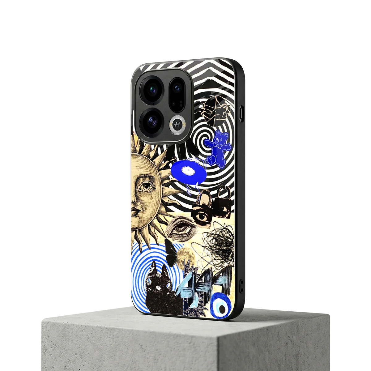 Psychedelic Vibes oppo find x9 mobile cover | shockproof glass phone case