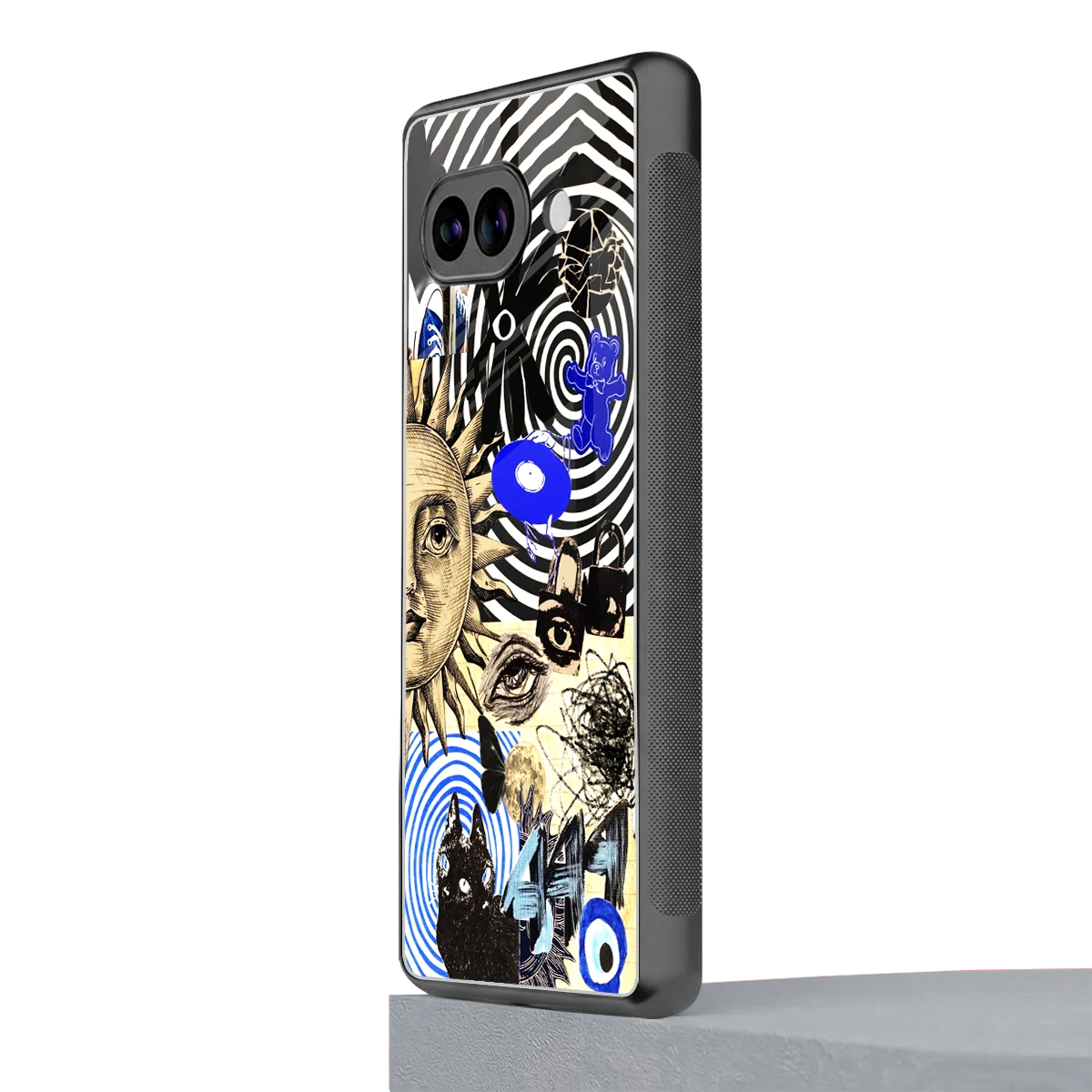 Psychedelic Vibes google pixel 10a mobile cover | shockproof glass phone case