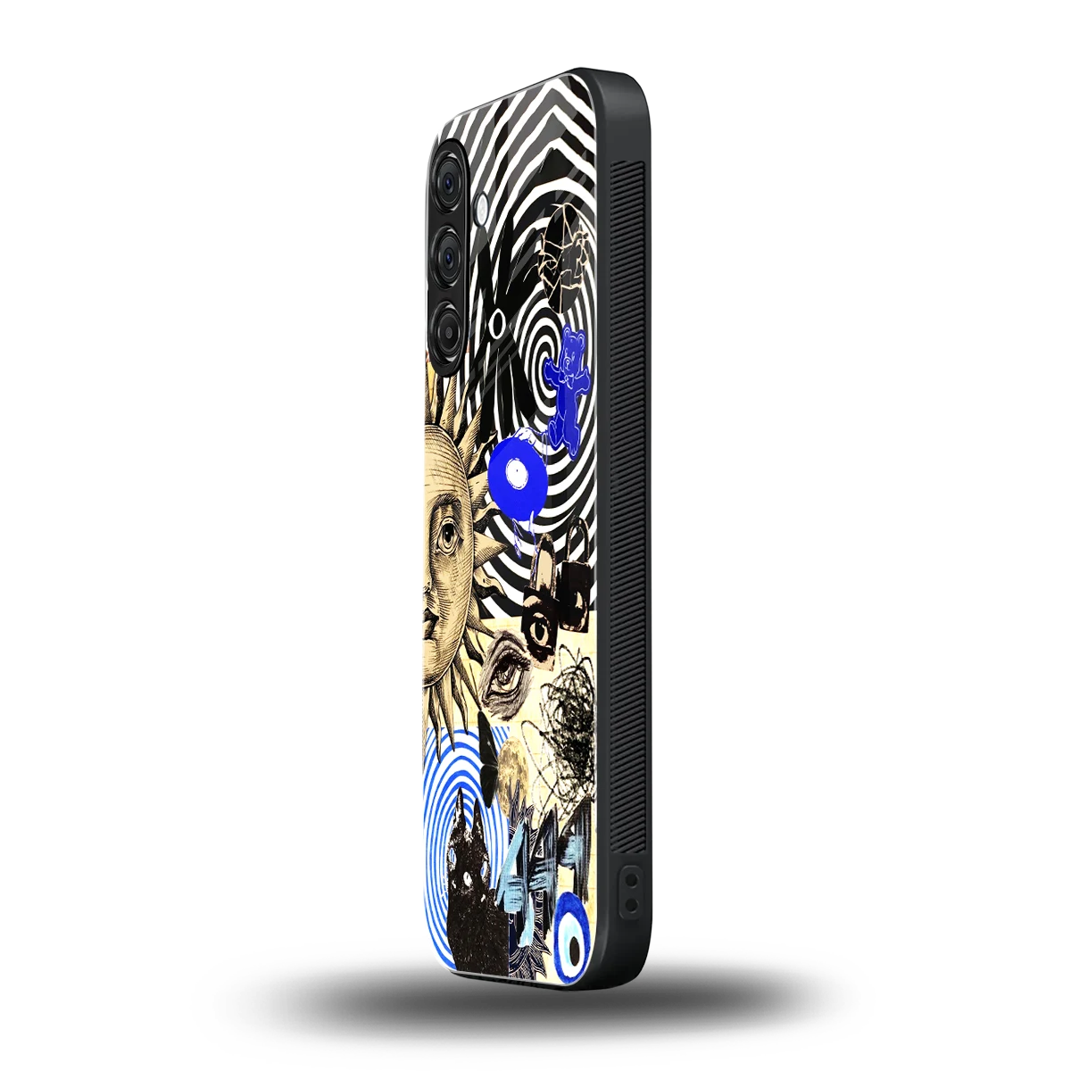 Psychedelic Vibes samsung galaxy a36 5g mobile cover | shockproof glass phone case