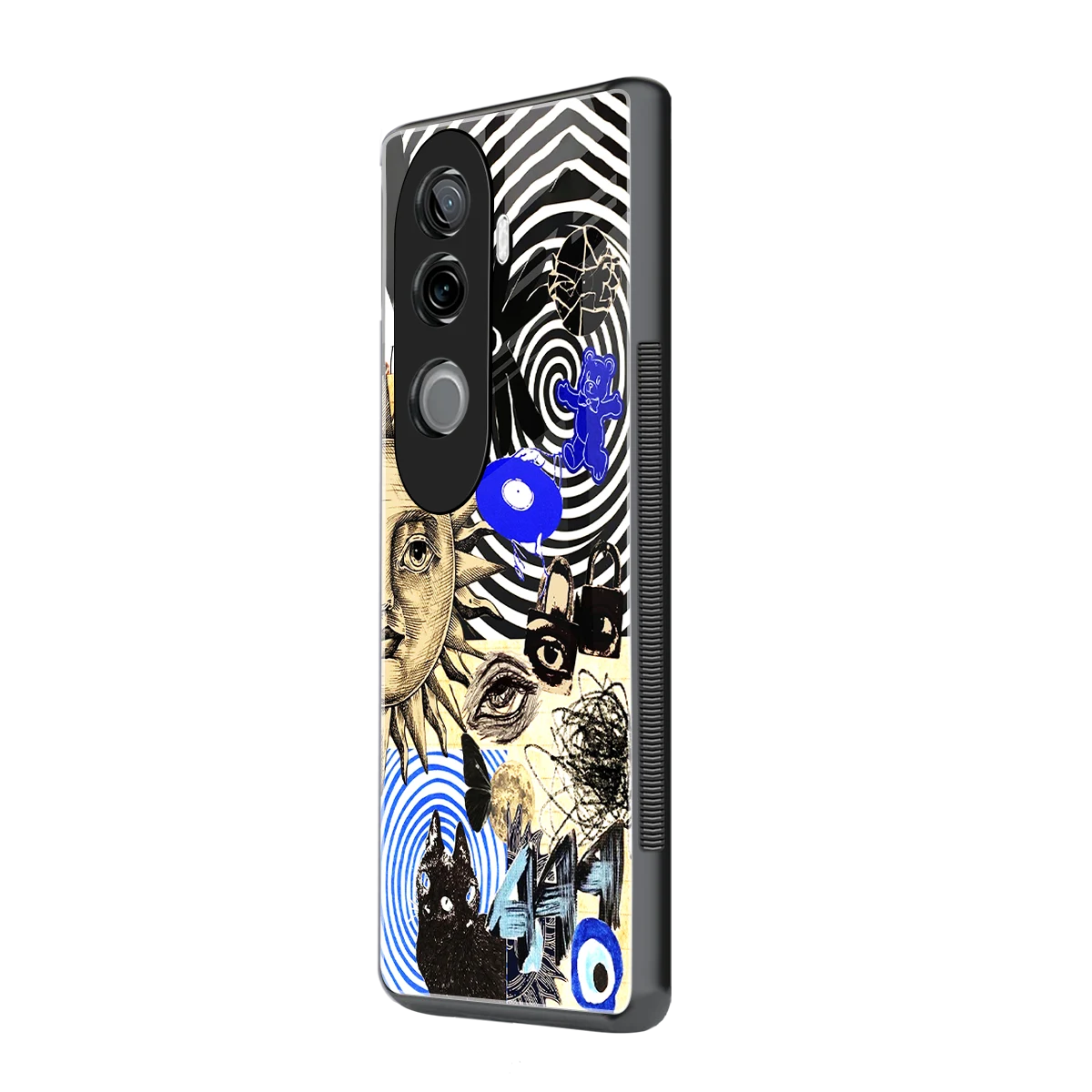 Psychedelic Vibes vivo v40e mobile cover | shockproof glass phone case