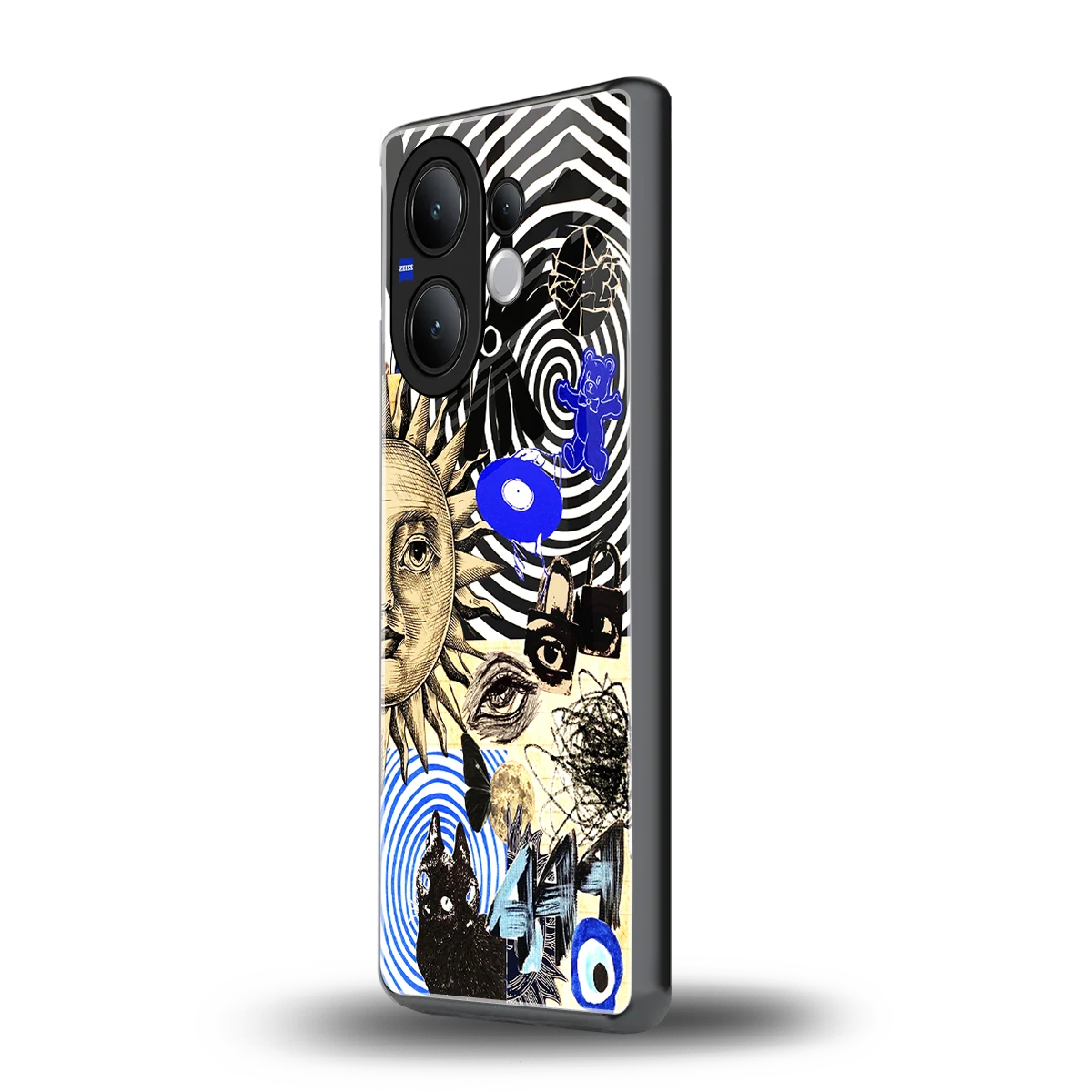 Psychedelic Vibes vivo v60 mobile cover | shockproof glass phone case