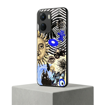 Psychedelic Vibes vivo y16 mobile cover | shockproof glass phone case
