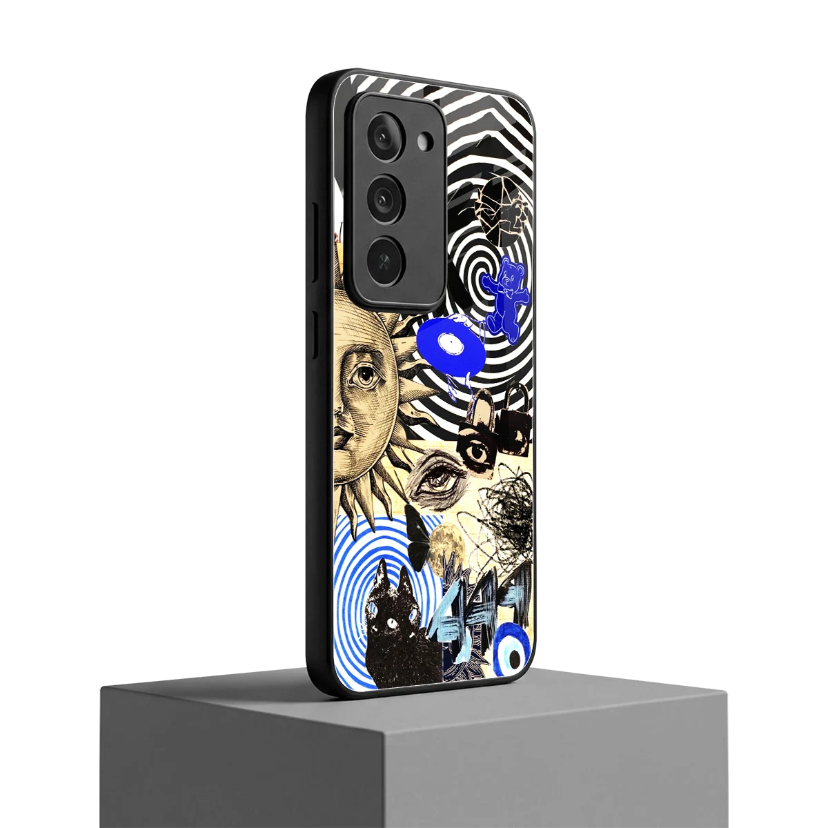 Psychedelic Vibes redmi 15 5g mobile cover | shockproof glass phone case