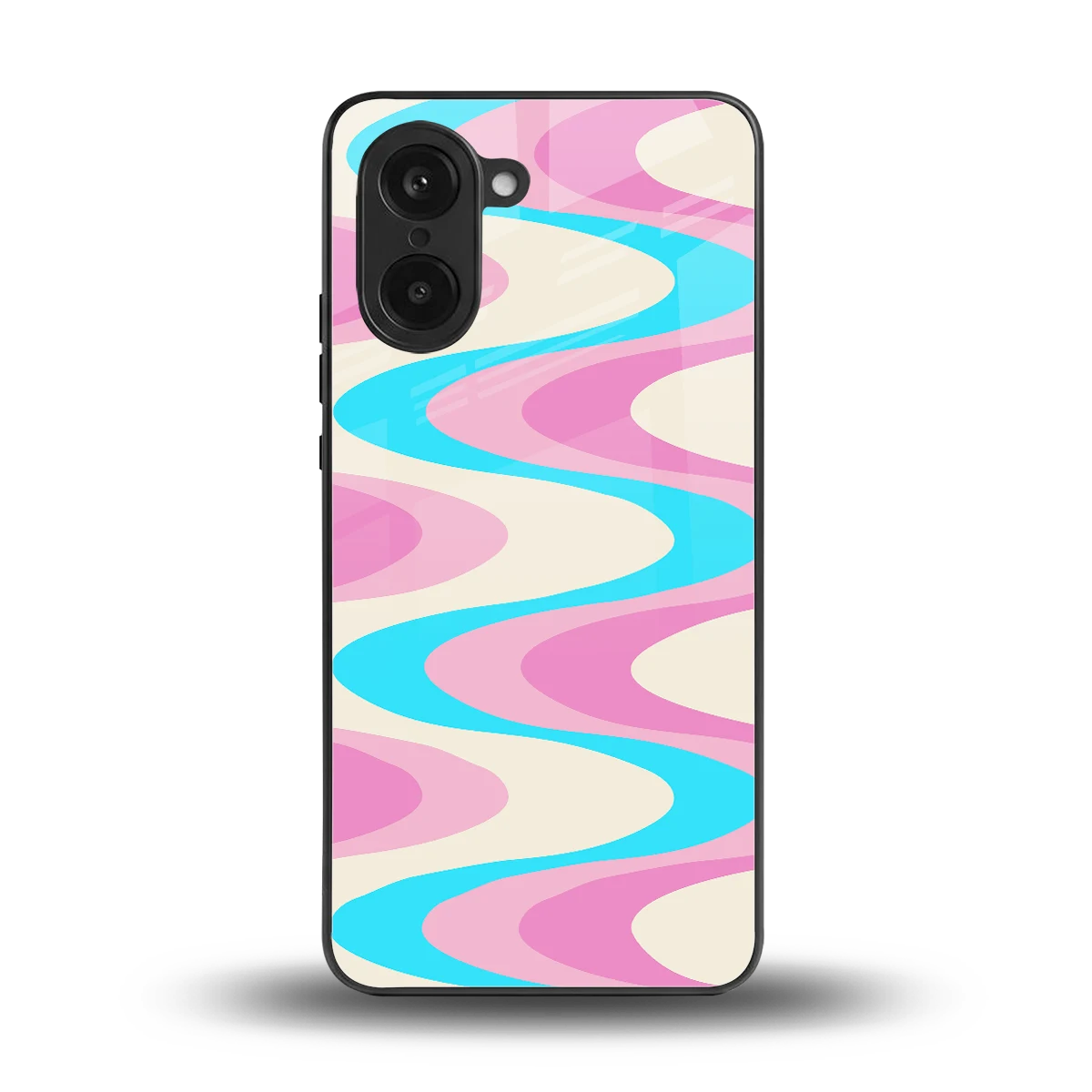 Psychedelic Zig back phone cover | glass case for oneplus nord ce5 5g
