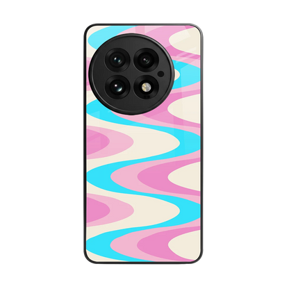 Psychedelic Zig back phone cover | glass case for oneplus 13