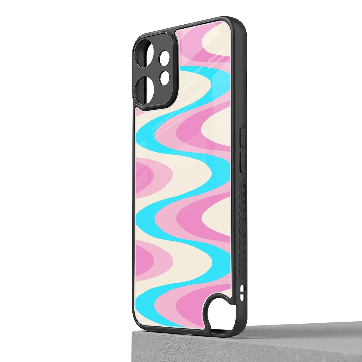 Psychedelic Zig cmf nothing phone 2 pro mobile cover | shockproof glass phone case