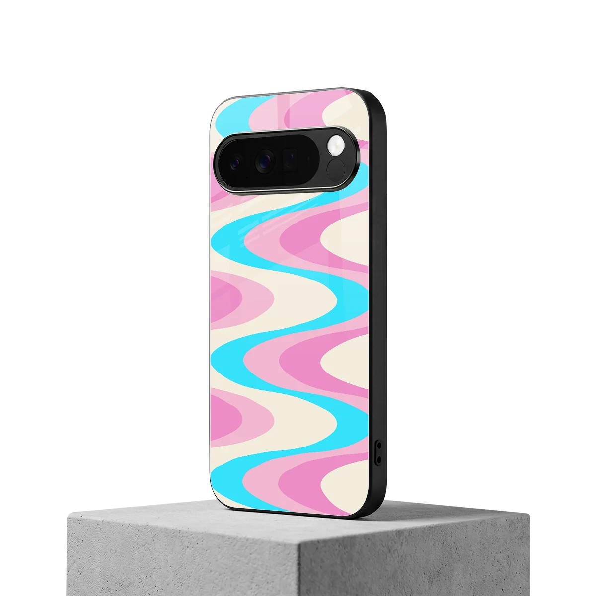 Psychedelic Zig google pixel 10 pro xl mobile cover | shockproof glass phone case