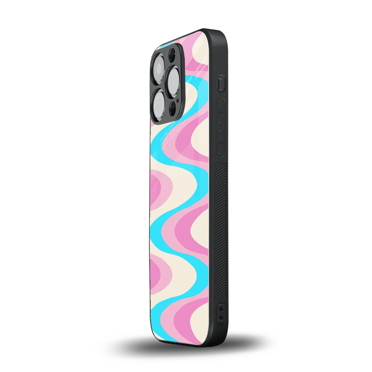 Psychedelic Zig iphone 13 pro mobile cover | shockproof glass phone case