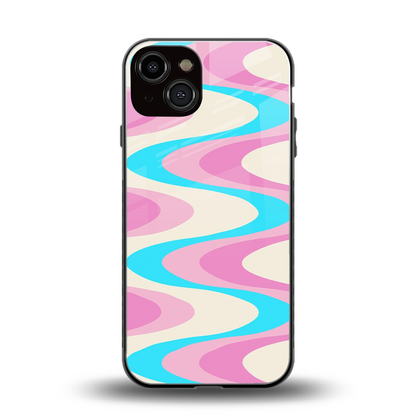 Psychedelic Zig back phone cover | glass case for iphone 13