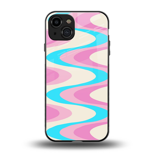 Psychedelic Zig back phone cover | glass case for iphone 15