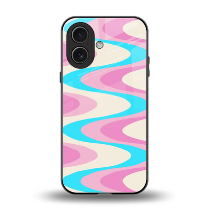 Psychedelic Zig back phone cover | glass case for iphone 17