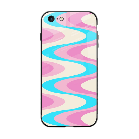 Psychedelic Zig back phone cover | glass case for iphone 6