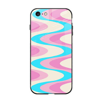 Psychedelic Zig back phone cover | glass case for iphone 6s