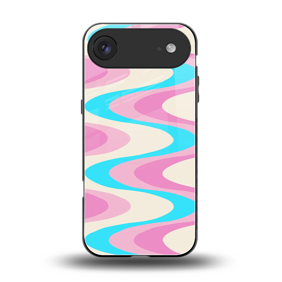 Psychedelic Zig back phone cover | glass case for iphone air