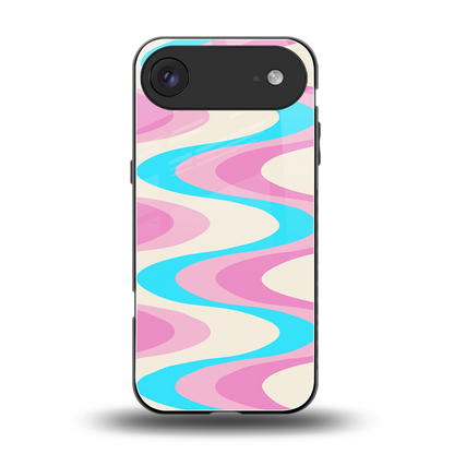 Psychedelic Zig back phone cover | glass case for iphone air