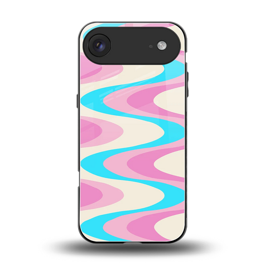Psychedelic Zig back phone cover | glass case for iphone air