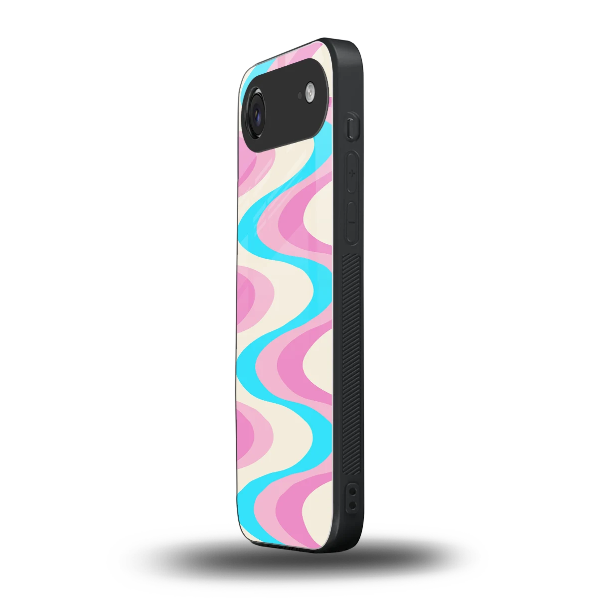 Psychedelic Zig iphone air mobile cover | shockproof glass phone case