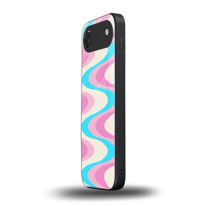 Psychedelic Zig iphone air mobile cover | shockproof glass phone case