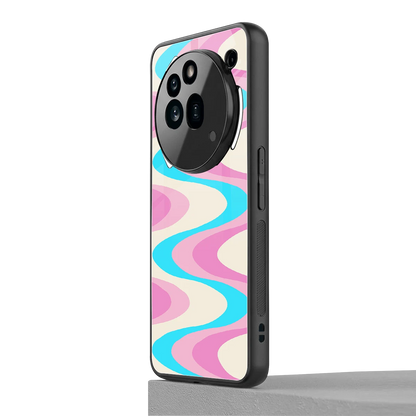 Psychedelic Zig nothing phone 3a pro mobile cover | shockproof glass phone case