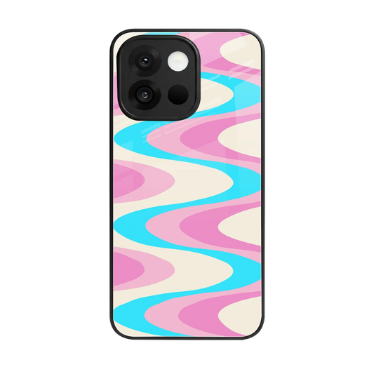 Psychedelic Zig back phone cover | glass case for oneplus 13s