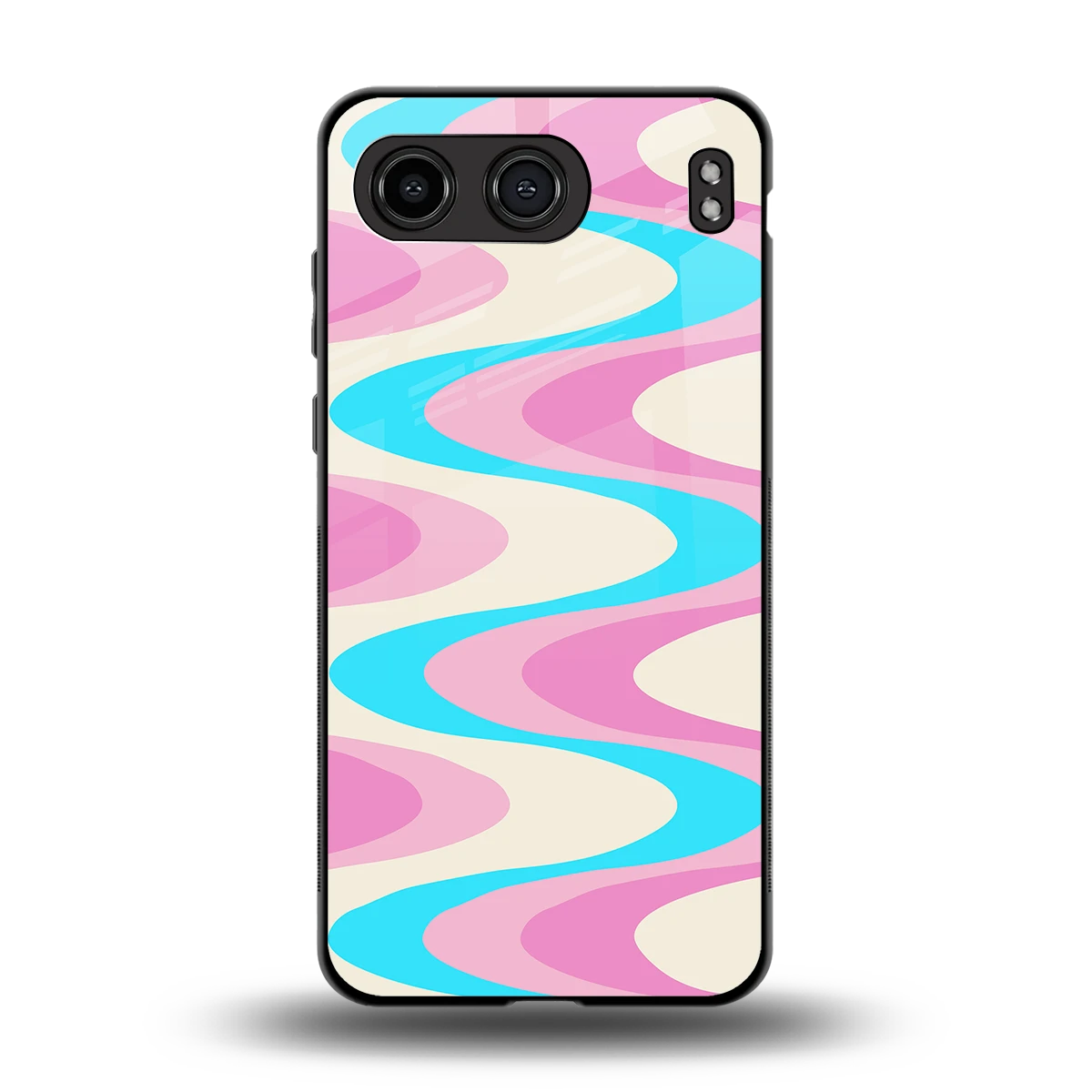 Psychedelic Zig back phone cover | glass case for oneplus nord 4