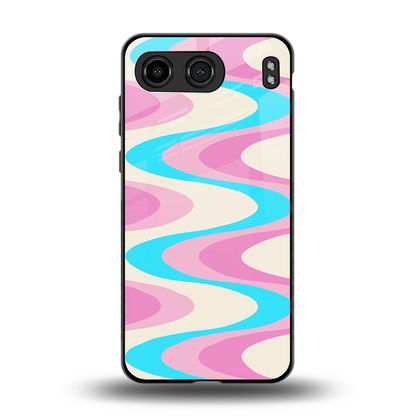 Psychedelic Zig back phone cover | glass case for oneplus nord 4