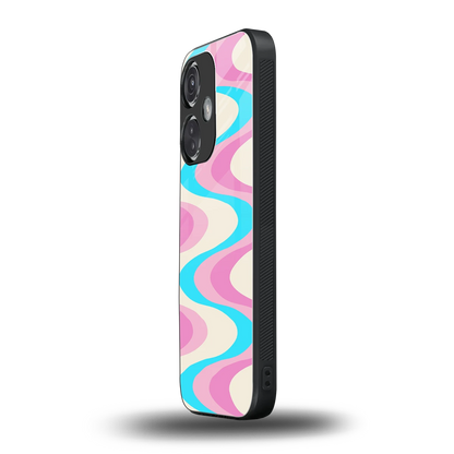 Psychedelic Zig oneplus nord ce 3 mobile cover | shockproof glass phone case