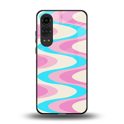 Psychedelic Zig back phone cover | glass case for oneplus nord ce 4 lite