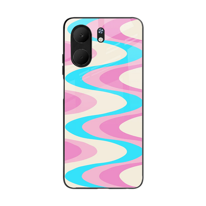 Psychedelic Zig back phone cover | glass case for oppo a5x 5g