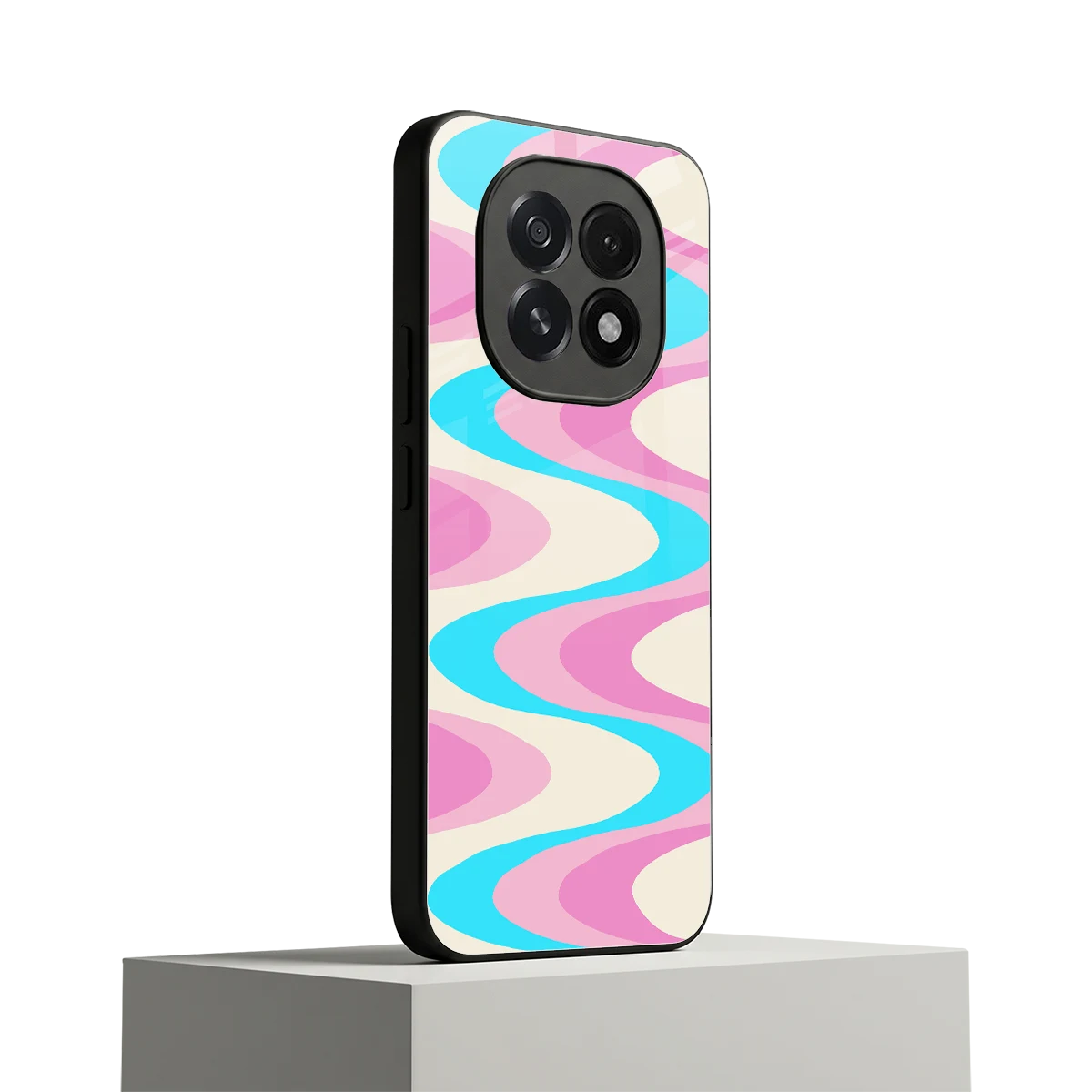 Psychedelic Zig oppo f29 5g mobile cover | shockproof glass phone case
