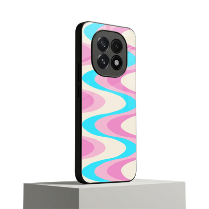 Psychedelic Zig oppo f29 5g mobile cover | shockproof glass phone case
