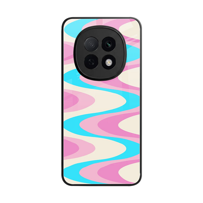 Psychedelic Zig back phone cover | glass case for oppo f29 pro 5g