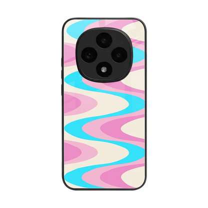Psychedelic Zig back phone cover | glass case for oppo f31 pro 5g